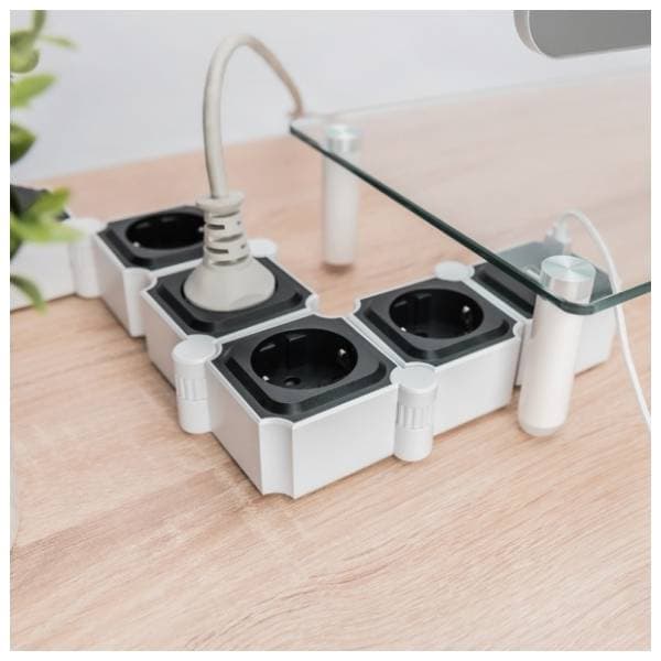DIGITUS produžni kabl 4 utičnice 1.6m Flexible Power Strip DA-70620 1