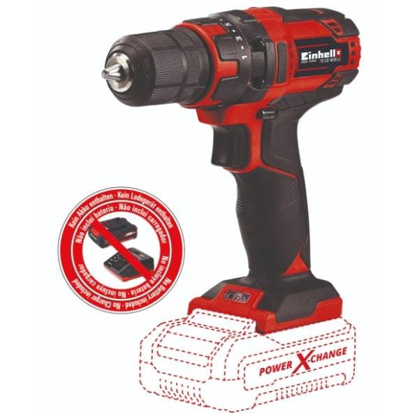 EINHELL TC-CD 18/35 Li Solo aku bušilica 0