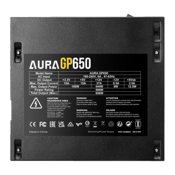 GAMDIAS napajanje AURA GP650 650W 3