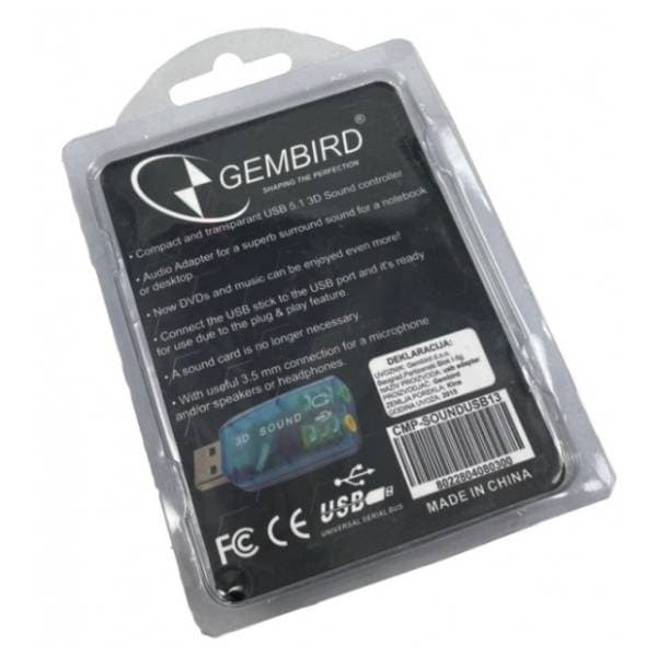 GEMBIRD CMP-SOUNDUSB13 5.1 3D zvučna kartica 4