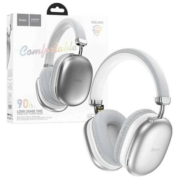 HOCO slušalice W35 Max Joy srebrne 2