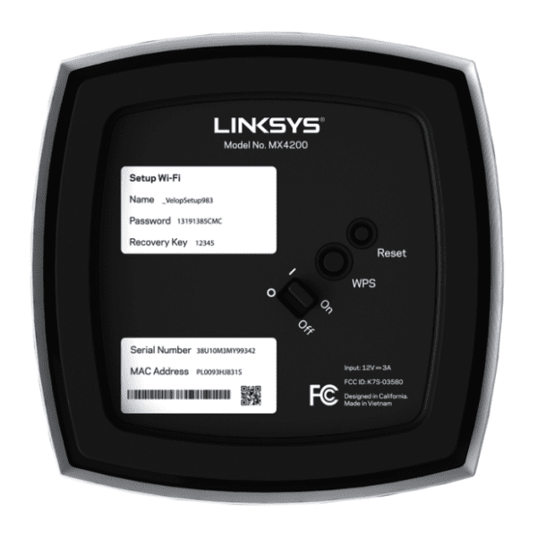 LINKSYS Velop MX8400 AX4200 2-Pack mesh sistem 5