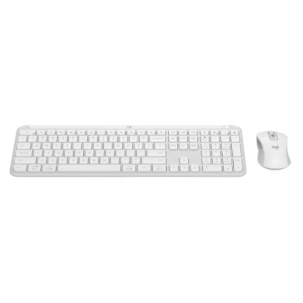 LOGITECH set bežični miš i tastatura MK950 White 1