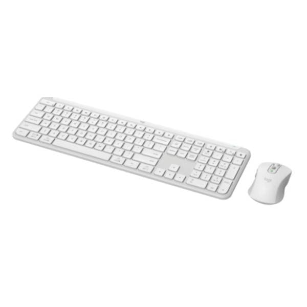 LOGITECH set bežični miš i tastatura MK950 White 2