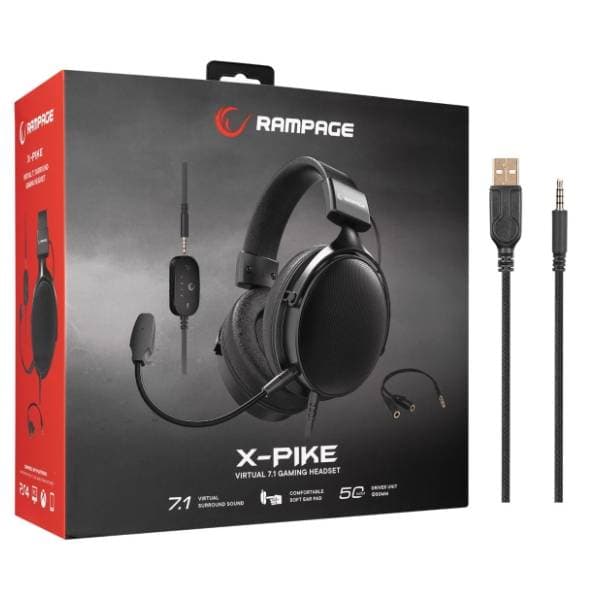RAMPAGE slušalice RM-K99 Pike 9