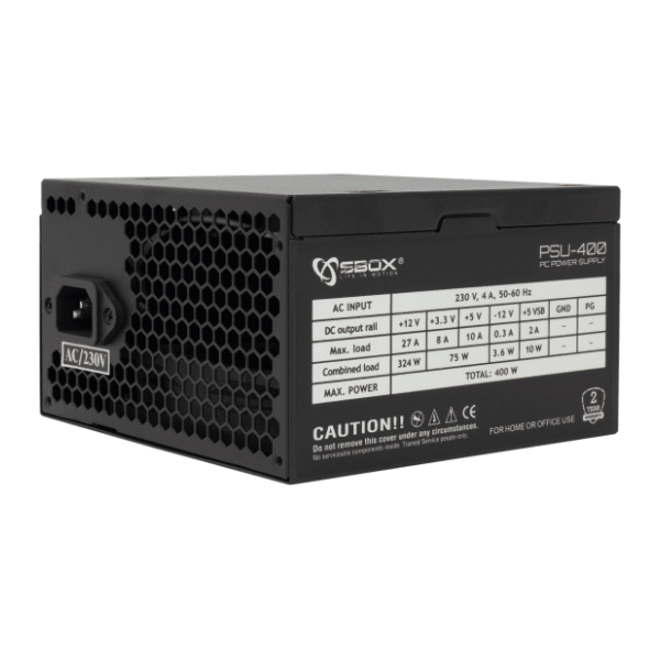S BOX napajanje PSU-S 400W 0