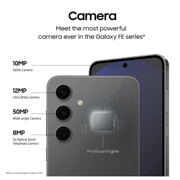 SAMSUNG Galaxy S24 FE 8/256GB Yellow 9