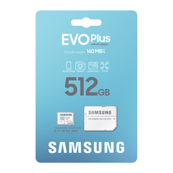 SAMSUNG memorijska kartica 512GB EVO Plus MB-MC512SA 6