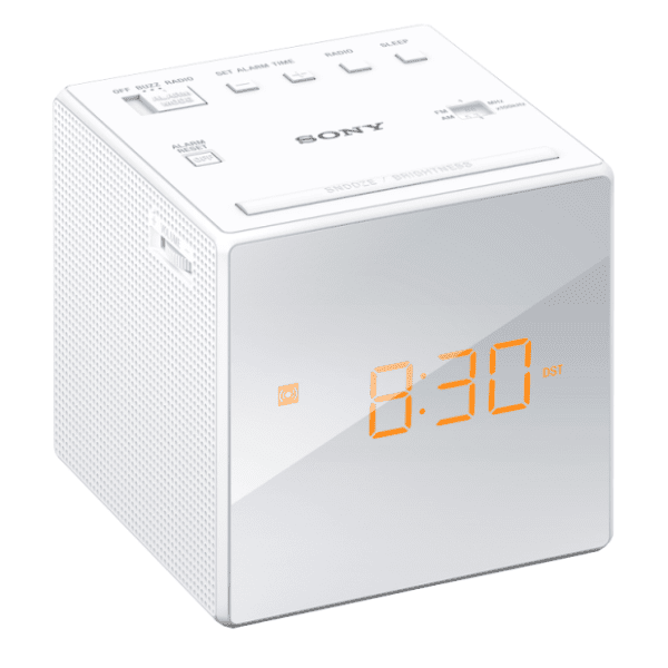 SONY ICF-C1W beli radio sa satom 0