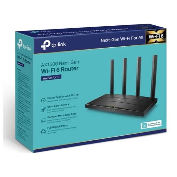 TP-LINK Archer AX12 WiFi ruter 3