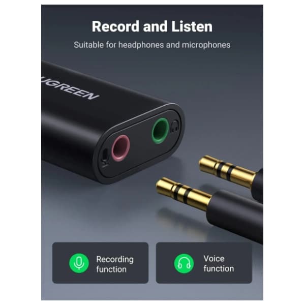 UGREEN US205 zvučna kartica 2