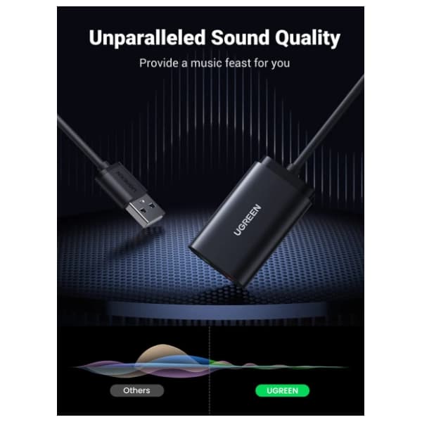 UGREEN US205 zvučna kartica 3