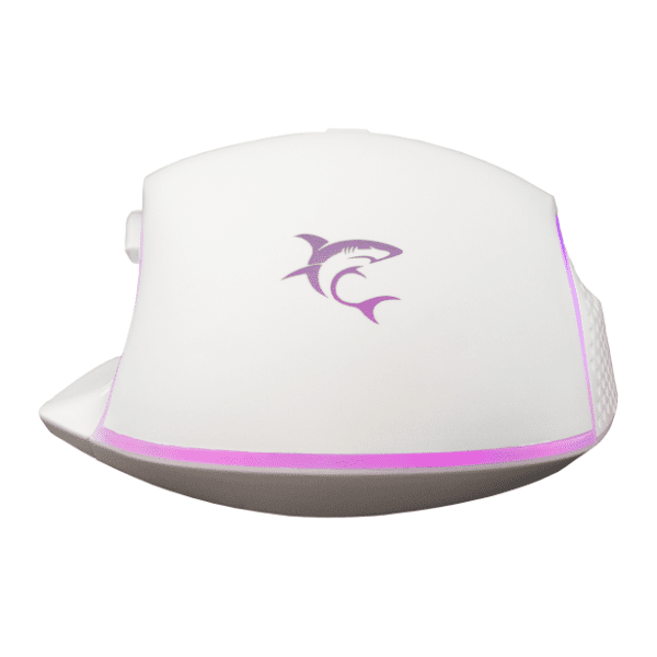 WHITE SHARK miš Gareth GM 5009 beli 2