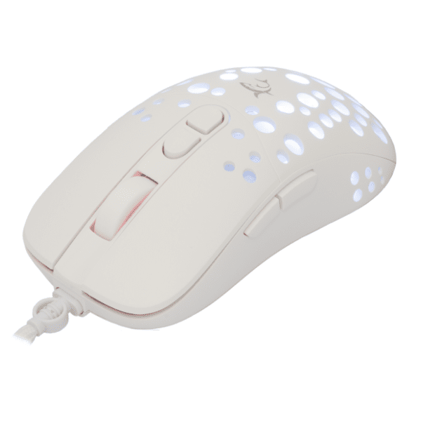 WHITE SHARK miš Tristan 2 GM-9004 beli 2