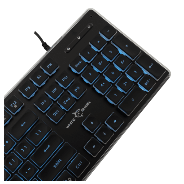 WHITE SHARK tastatura GK-003441 Tachi Black EN(US) 1