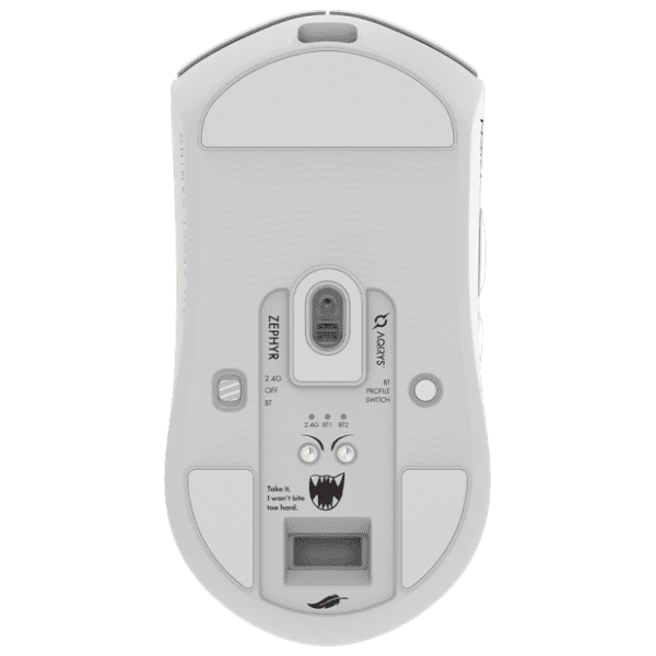 AQIRYS bežični miš Zephyr White 8