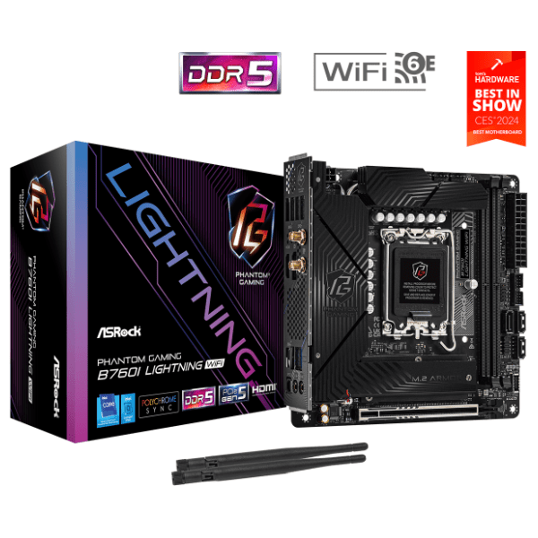 ASRock B760I Lightning WiFi matična ploča 7