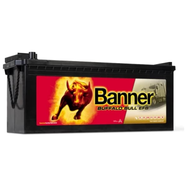 Banner BUFFALO BULL EFB akumulator 12V 190Ah 1050A levo+ 0