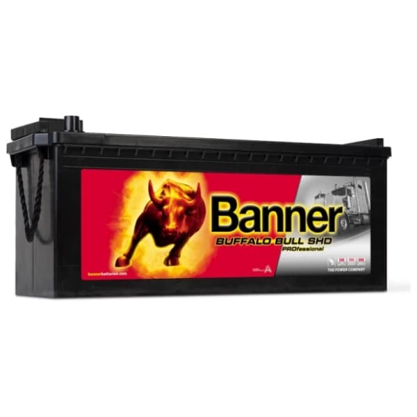 Banner BUFFALO BULL SHD PRO akumulator 12V 225Ah 1150A levo+ 0