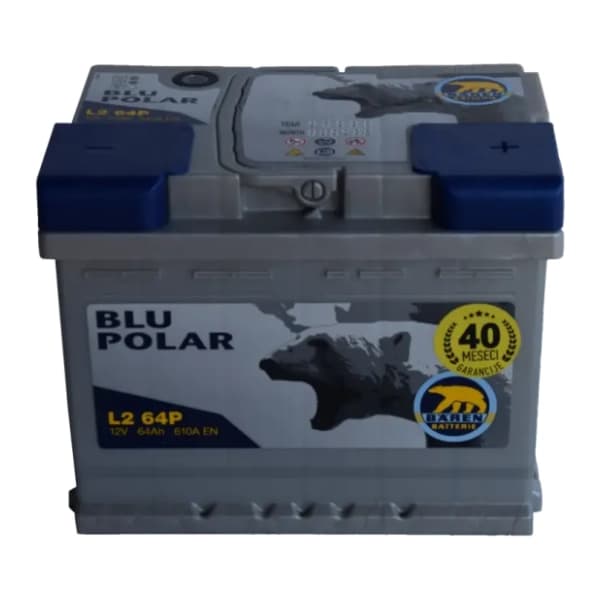 BAREN akumulator 12V 64Ah 610A desno+ 0