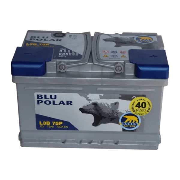 BAREN akumulator 12V 75Ah 730A desno+ 0