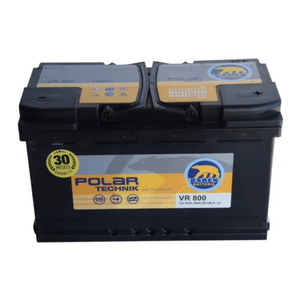 BAREN akumulator 12V 80Ah 800A desno+ 0