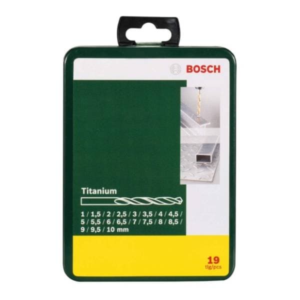 BOSCH 2607019437 set 19-delni HSS-TiN burgija za metal 1