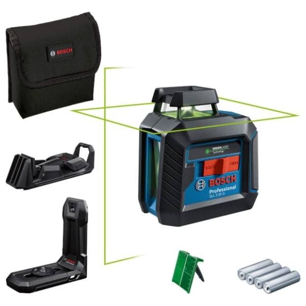 BOSCH GLL 2-20 G 0601065000 samonivelišući linijski laser 0