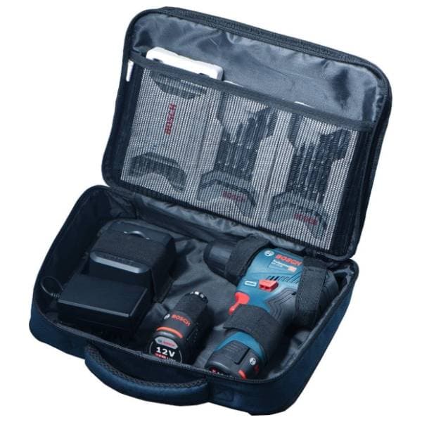 BOSCH GSR 12V-30 aku bušilica + 39-delni set pribora 1