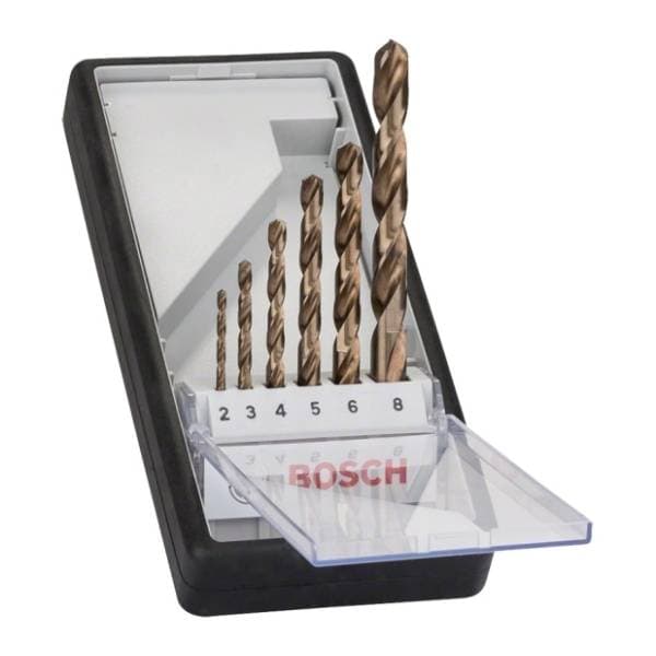 BOSCH PRO Stainless Steel HSS-Co set burgija 2-8 mm 6/1 0