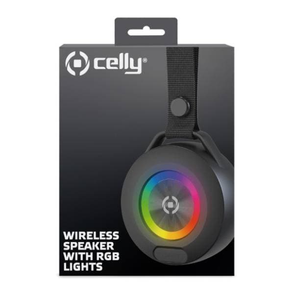 CELLY bluetooth zvučnik Lightbeat crni 1