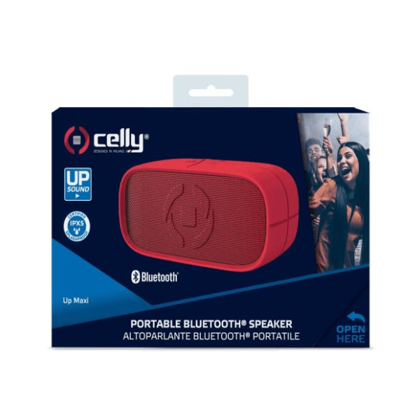 CELLY bluetooth zvučnik UPMAXI crveni 1