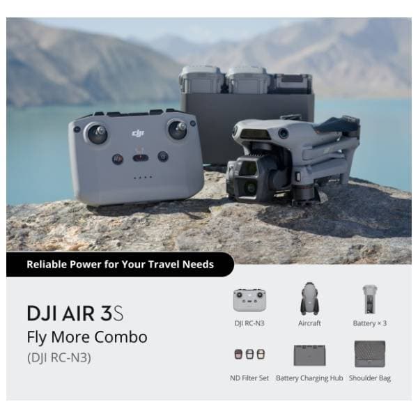 DJI Air 3S Fly More Combo (DJI RC-N3) dron 5