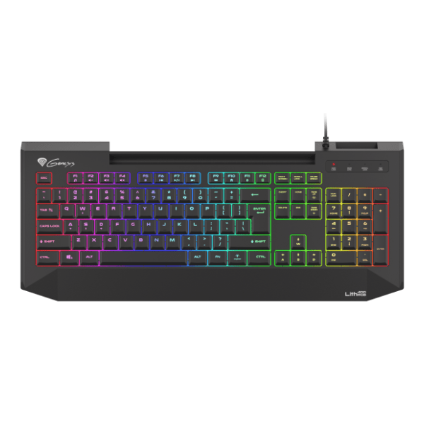 GENESIS tastatura LITH 400 RGB NKG 0