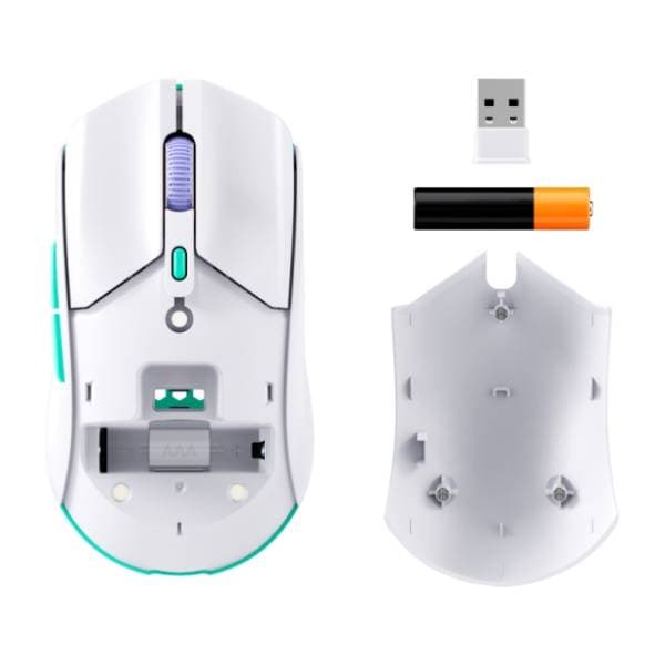 HyperX bežični miš Pulsefire Haste 2 Core beli 1