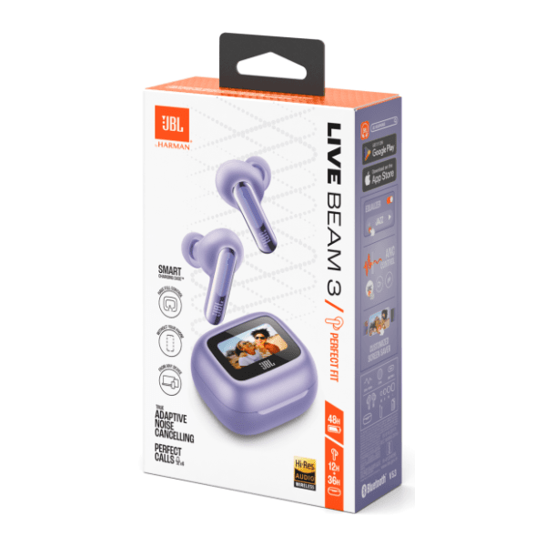 JBL slušalice Live Beam 3 ljubičaste 13