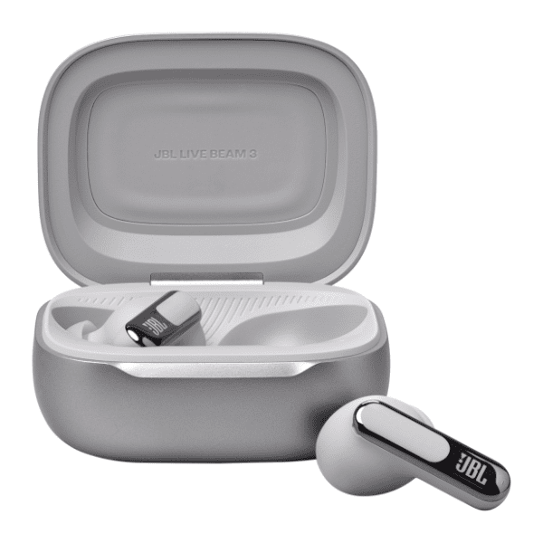 JBL slušalice Live Beam 3 srebrne 1