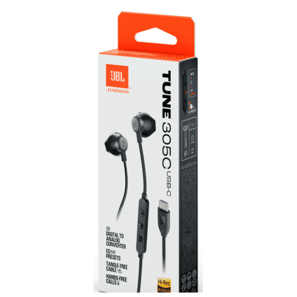 JBL slušalice Tune 305C Black 6