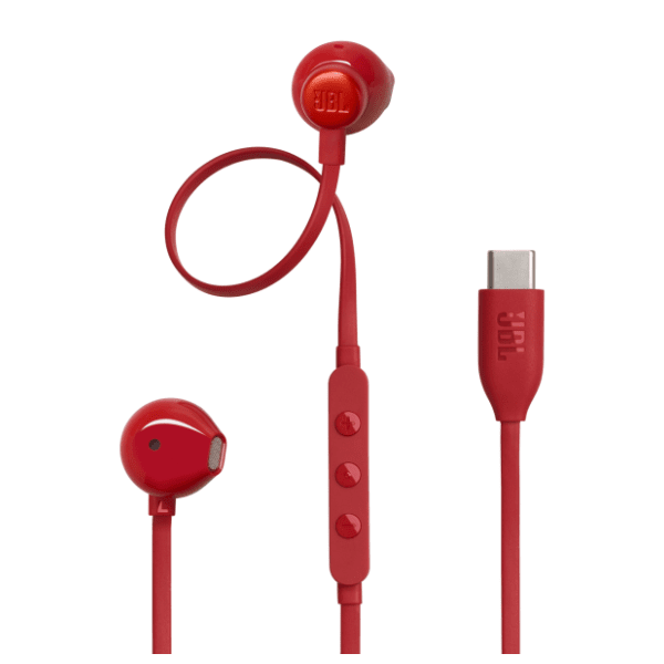 JBL slušalice Tune 305C Red 1