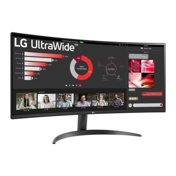 LG zakrivljeni monitor 34WR50QK-B 1