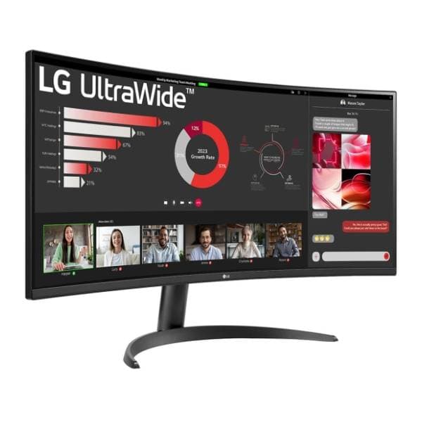 LG zakrivljeni monitor 34WR50QK-B 3