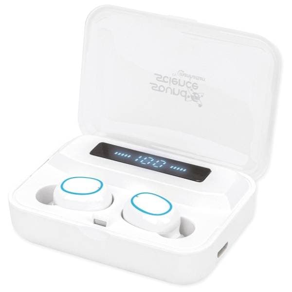 MANHATTAN slušalice 180399 TWS bele 2