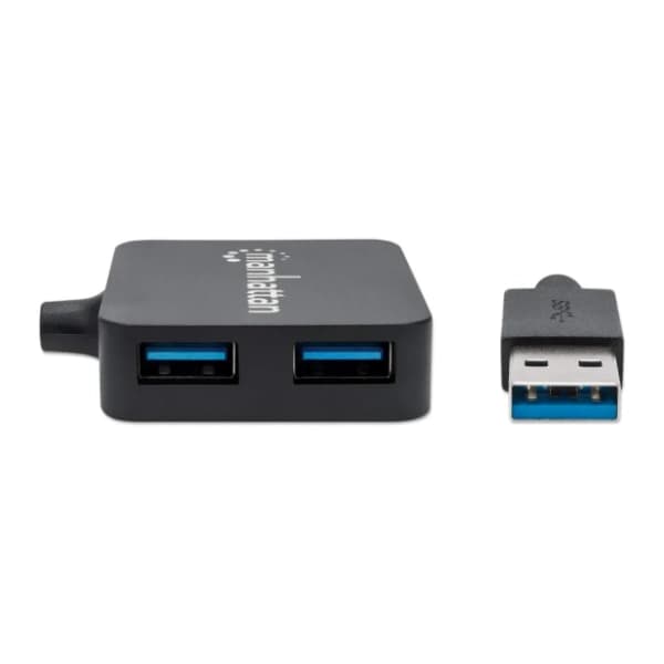 MANHATTAN USB Hub 4-in-1 USB 3.2 (162296) 1