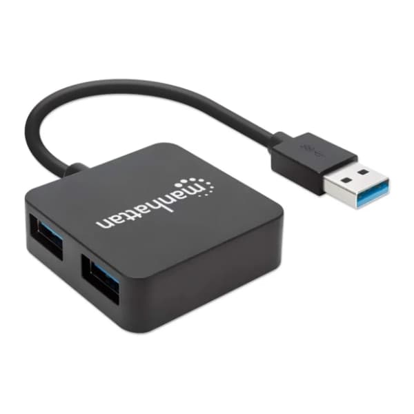 MANHATTAN USB Hub 4-in-1 USB 3.2 (162296) 2