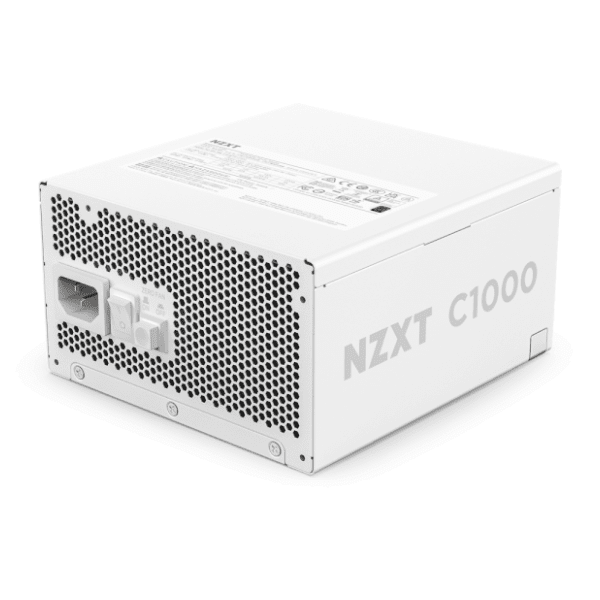 NZXT napajanje C1000 Gold ATX 3.X 1000W (PA-0G2BW-EU) belo 0