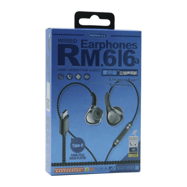 REMAX slušalice RM-616a crne 2