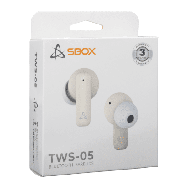 S BOX slušalice EB-TWS05 bež 6