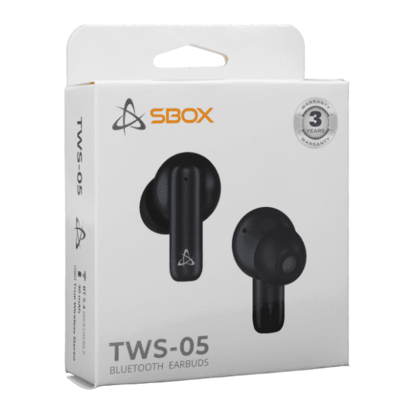 S BOX slušalice EB-TWS05 crne 7