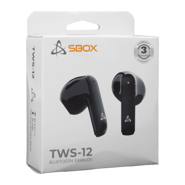S BOX slušalice EB-TWS12 crne 5