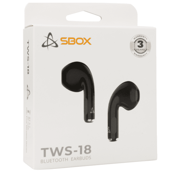 S BOX slušalice EB-TWS18 crne 4